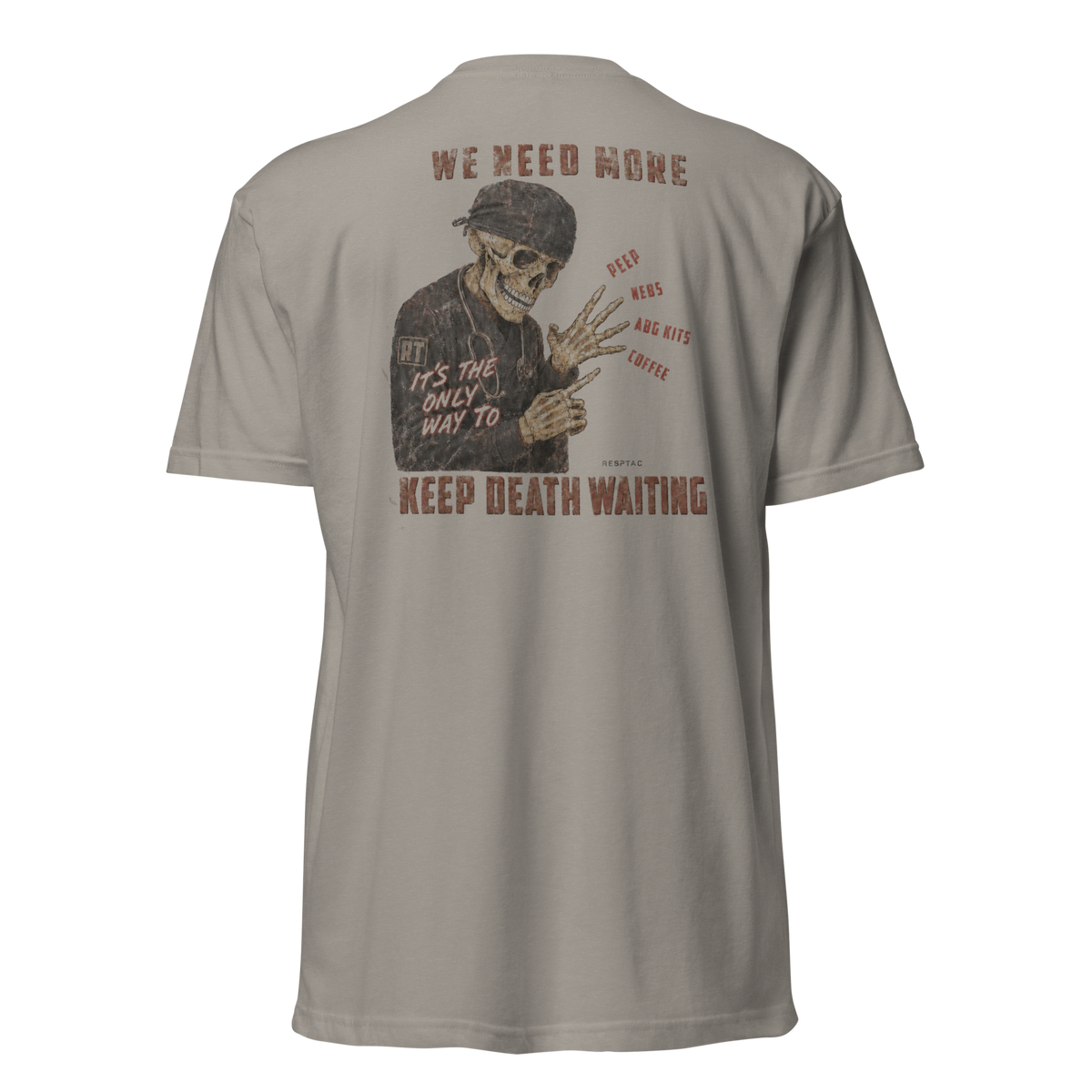 KEEP DEATH WAITING TEE